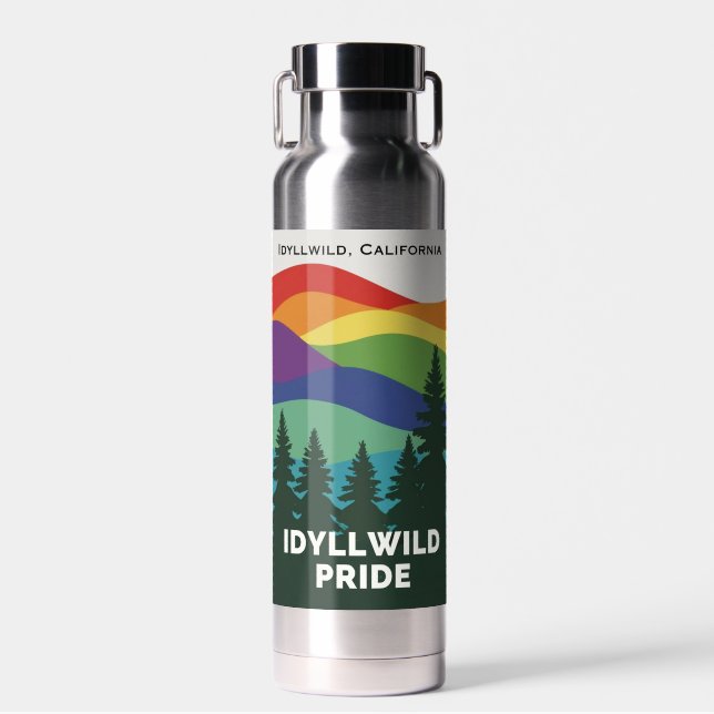 Idyllwild Pride Water Bottle (Front)