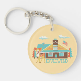 Idyllwild Village Market Keychain