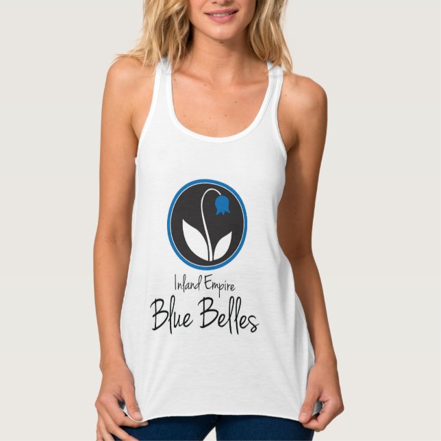 IE Blue Belles tank! Tank Top (Front)