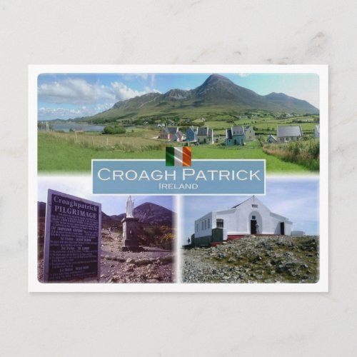 IE Ireland _ Croagh Patrick _ Postcard