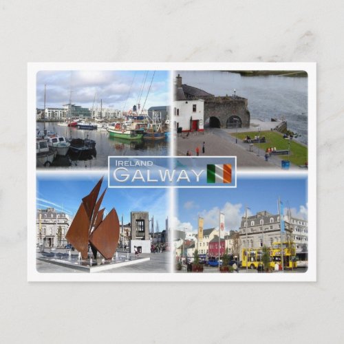 IE Ireland _ Galway _ Postcard