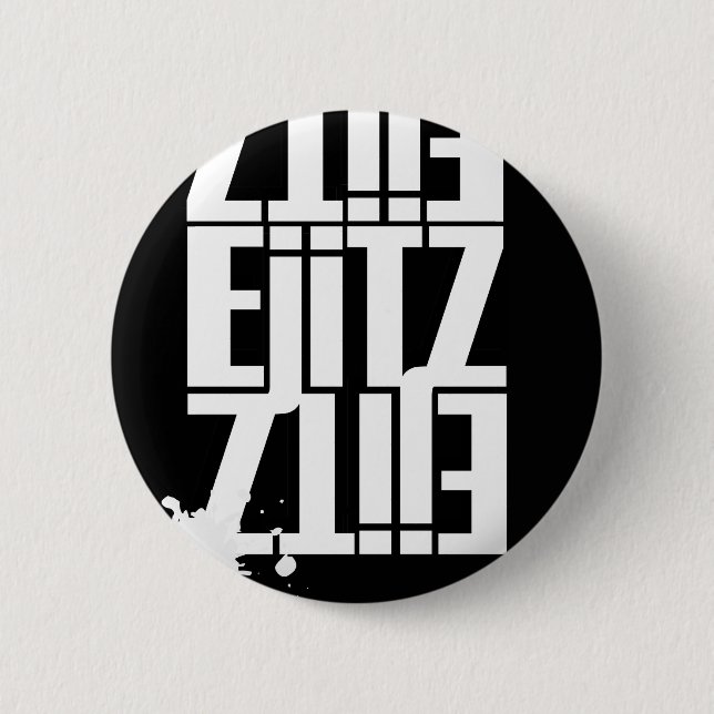 iEjiTZ number one self titled Pinback Button (Front)