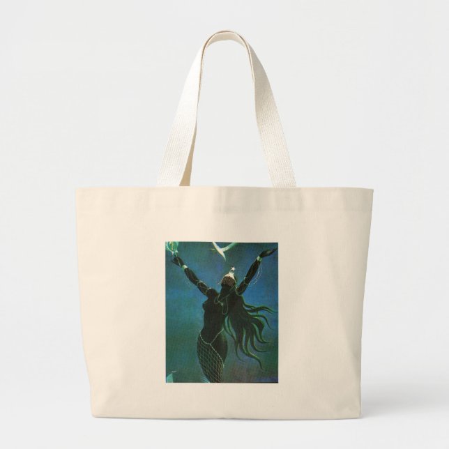 Iemanja Large Tote Bag (Front)