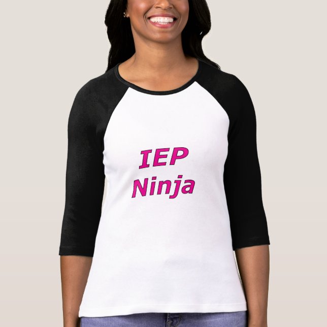 "IEP Ninja" tshirt (Front)