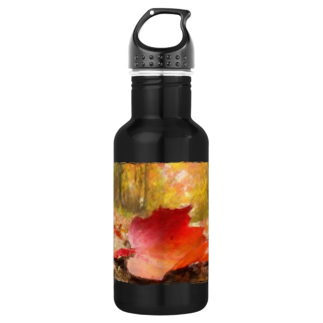 If a Leaf Falls in a Forest... Water Bottle (Front)