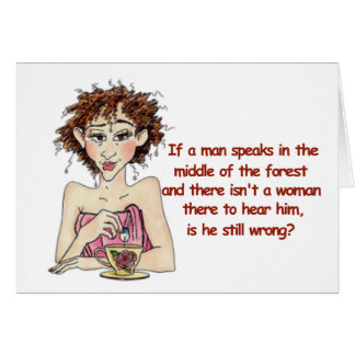 If A Man Speaks Cards