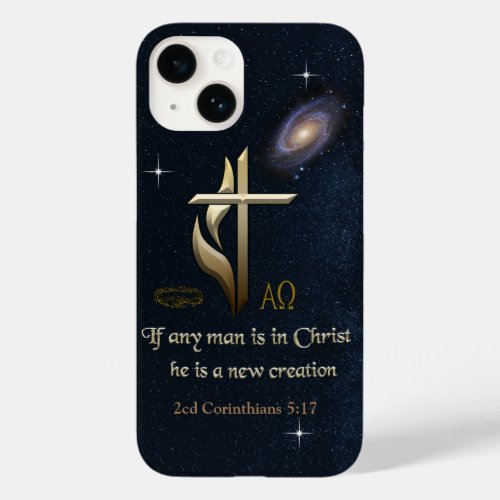 If any man is in Christ he is a new creation Case_Mate iPhone 14 Case