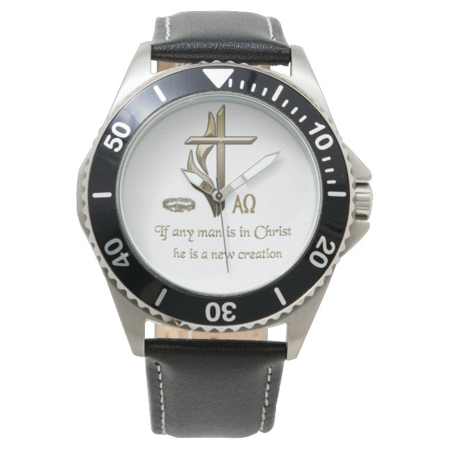 If any man is in Christ he is a new creation Watch (Front)