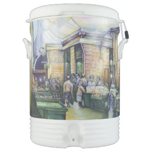 If Art Denies Form, Then Grace Will Furnish It Beverage Cooler