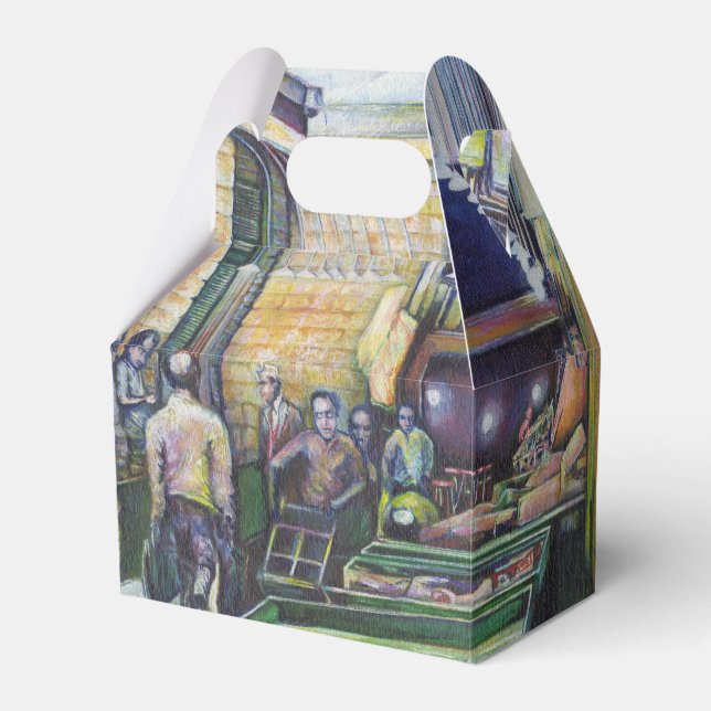 If Art Denies Form, Then Grace Will Furnish It Favor Boxes (Front Side)