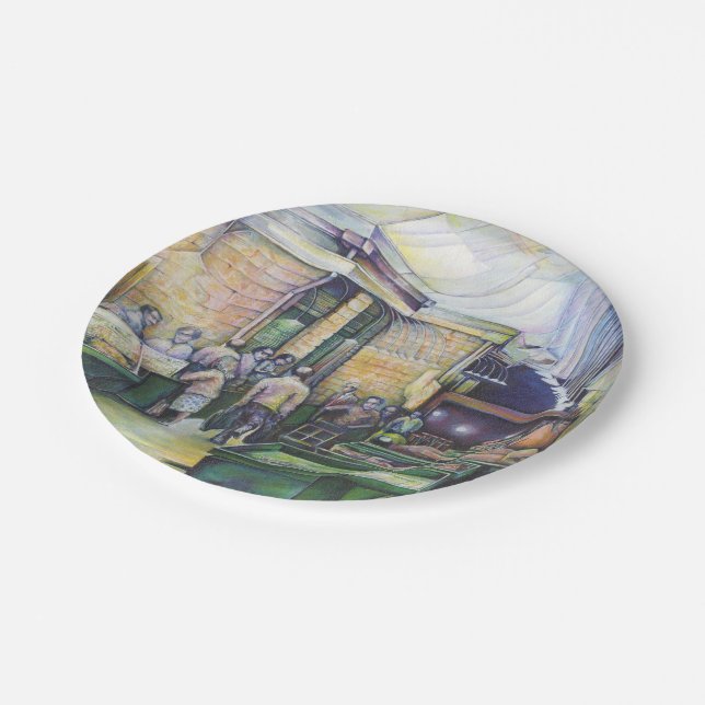 If Art Denies Form, Then Grace Will Furnish It Paper Plates (Angled)