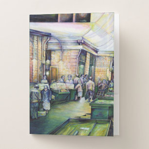 If Art Denies Form, Then Grace Will Furnish It Pocket Folder