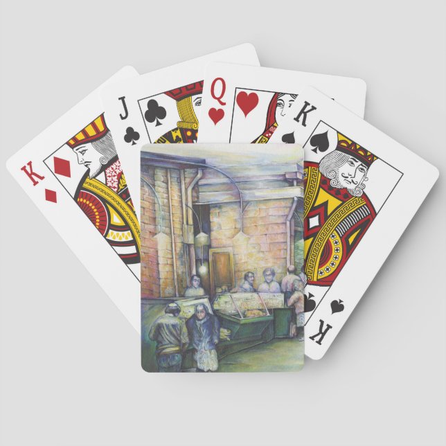 If Art Denies Form, Then Grace Will Furnish It Poker Cards (Back)