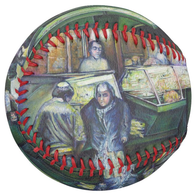 If Art Denies Form, Then Grace Will Furnish It Softball (Front Left)