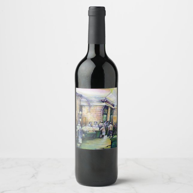 If Art Denies Form, Then Grace Will Furnish It Wine Label (Front)