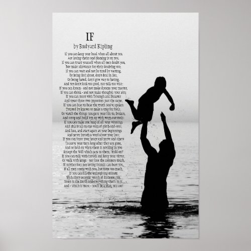 If by Rudyard Kipling 11 X 17 Poster