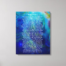 If by Rudyard Kipling on Orion