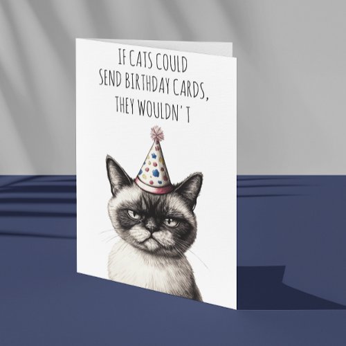 If Cats Could Send Birthday Cards