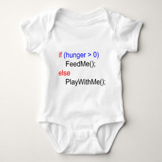 if...else baby bodysuit