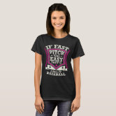  Pitch Please Shirt Funny Baseball and Softball Slogan Tee :  Clothing, Shoes & Jewelry