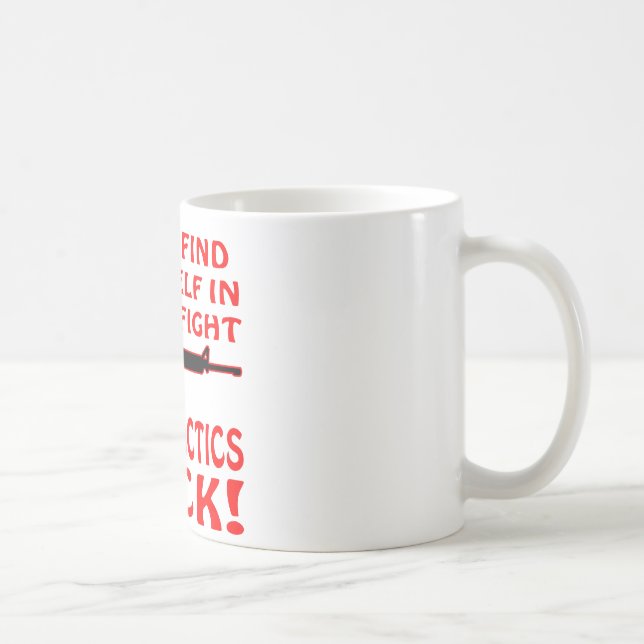 If Find Yourself In A Fair Fight Your Tactics Suck Coffee Mug (Right)