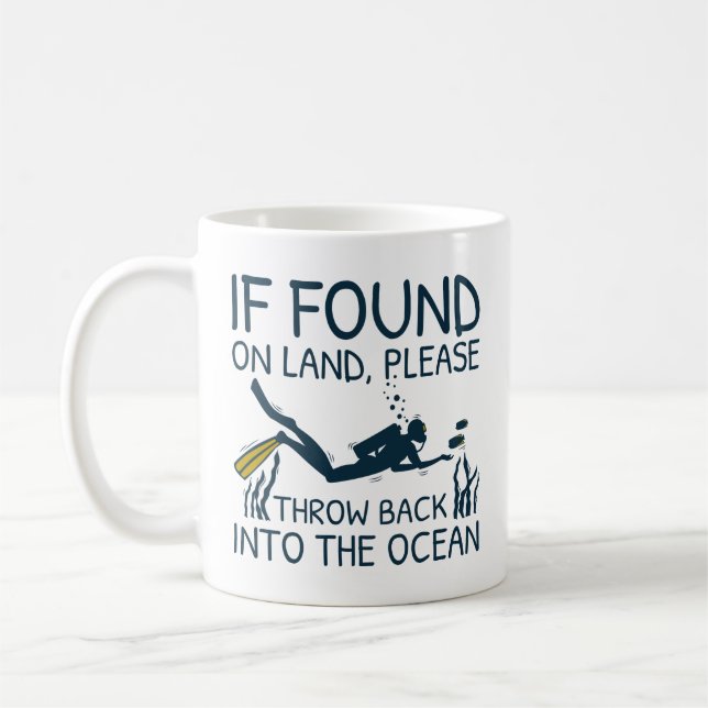 If Found On Land Coffee Mug (Left)