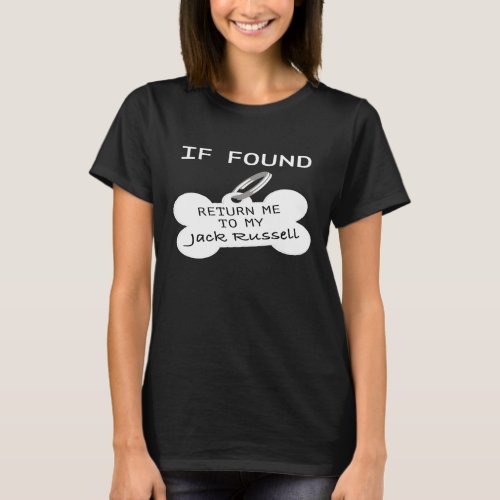 If Found Return Me To My Jack Russell T_Shirt