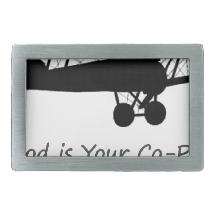 If God is Your Co Pilot Belt Buckles