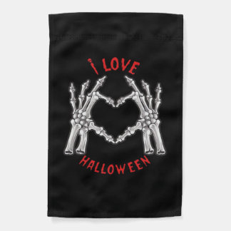 If Had Feelings They For Skeleton Hand Heart Garden Flag