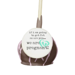 Pregnancy Announcement Cake Pops Zazzle