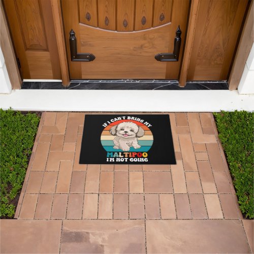If I Cant Bring My Maltipoo Dog Im Not Going Doormat