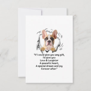 If I Could Give You Any Funny For Dog Lover RSVP Card