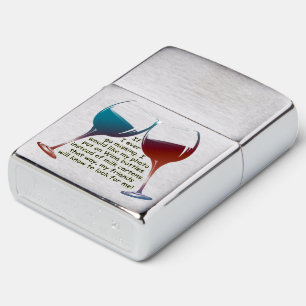 If I ever go missing, fun saying Zippo lighter