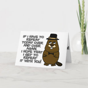 If I have to repeat today over and over again Card