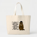 If I have to repeat today over and over again Large Tote Bag