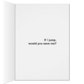 If I jump, would you save me? Cards (Inside (Right))