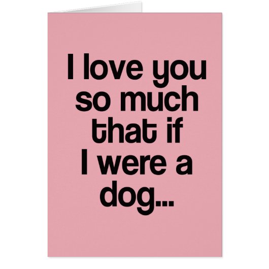 If I were a dog Cards (Front)