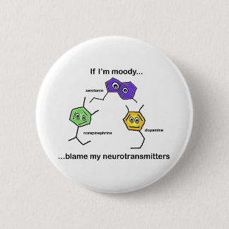 If I'm Moody... Pinback Button