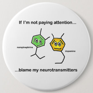 If I'm not paying attention... Pinback Button