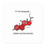 If I'm Stressed... Square Sticker