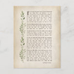 IF, Inspired poem of Rudyard Kipling  Postcard