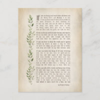 IF, Inspired poem of Rudyard Kipling 