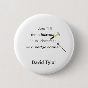 If it doesn't fit, button