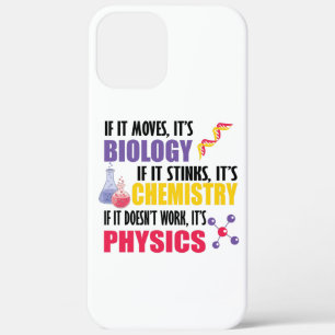 If It Moves It's Biology iPhone 12 Pro Max Case