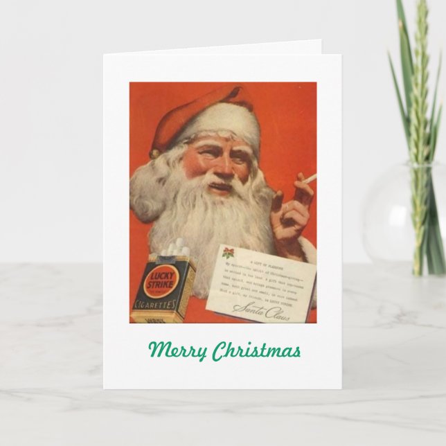 If It's Good For Santa Holiday Card (Front)