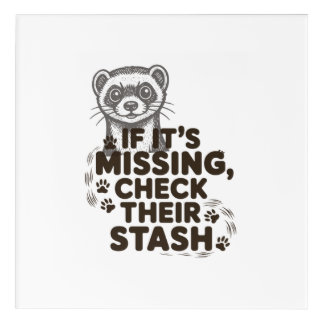 If its missing, check their stash acrylic print