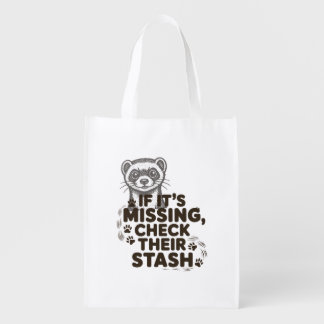 If its missing, check their stash grocery bag