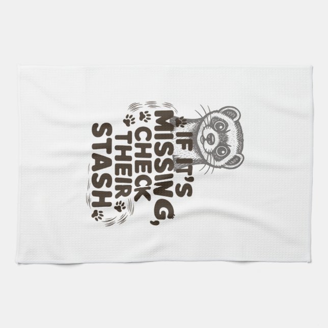 If its missing, check their stash kitchen towel (Horizontal)