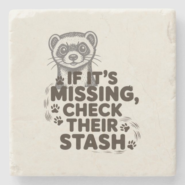 If its missing, check their stash stone coaster (Front)