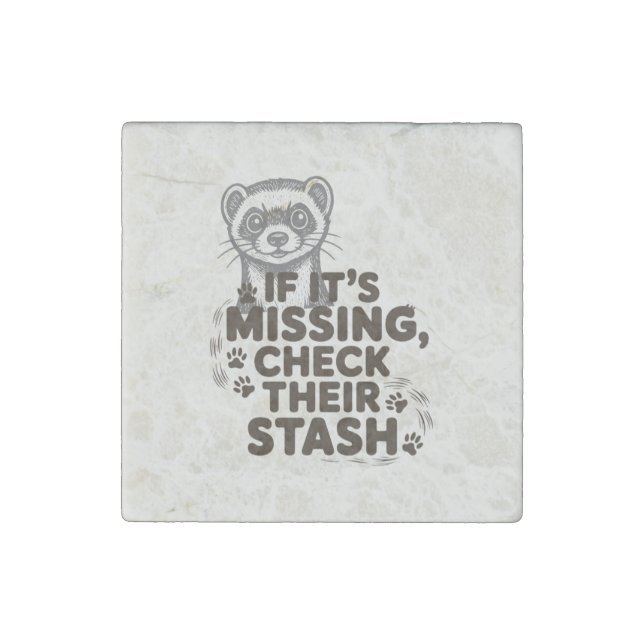 If its missing, check their stash stone magnet (Front)